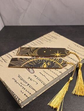 Celestial Tassel Bookmark Set